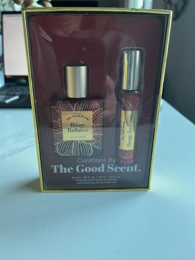 Curations by The Good Scent Rouge Radiance Notes De Parfum Travel 2pc NIB SEALED
