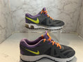 Nike Air Max Run Lite Shoes Youth Size 6.5Y Grey Purple Orange, Pre-owned,Excell
