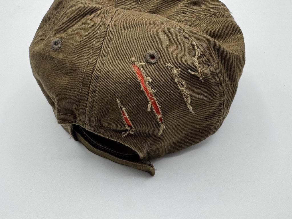 Arctic Circle Alaska Baseball Cap Hat Grizzly Bear Brown/Orange, Head Wear