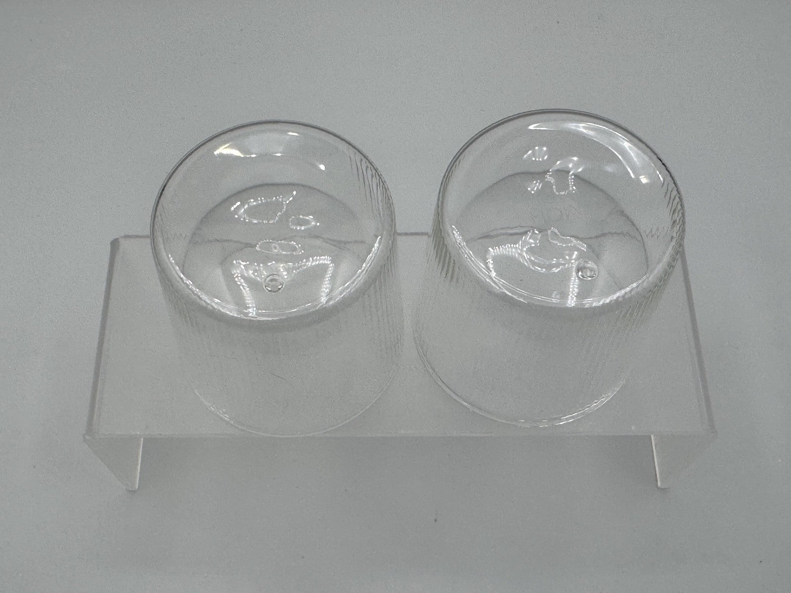 Home & Honey 2pc Espresso Cups 5.4oz, Double Wall Borosilicate Glass NIB
