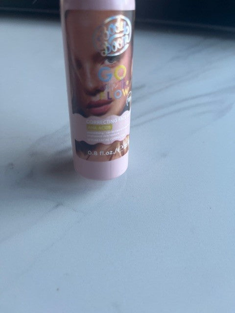 BodyBoom Go With The Flow Correcting Face Serum AHA Acid Skin Texture Treatment
