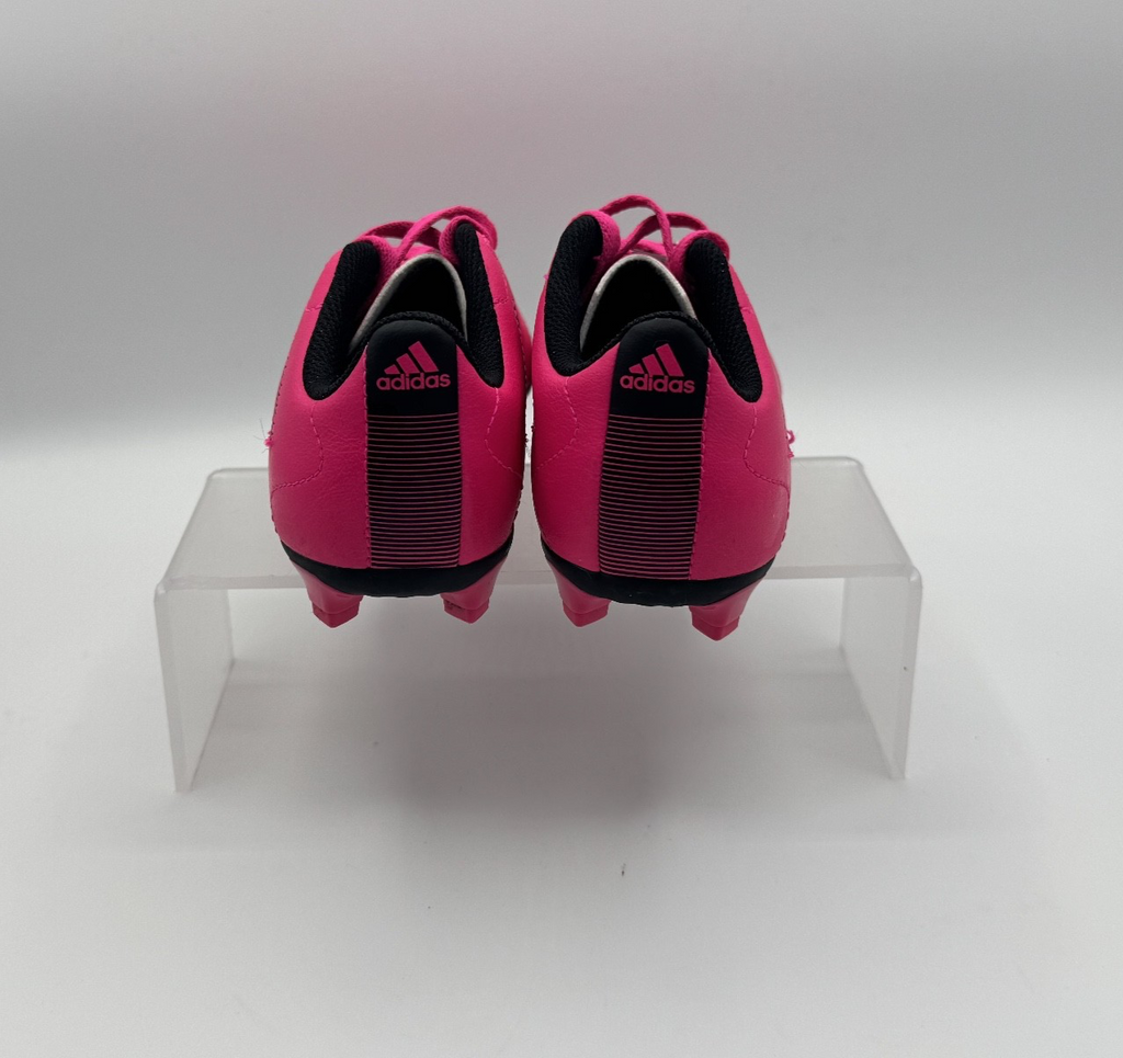 Adidas Kids'/Girls Goletto VIII FG Soccer Cleats Size 1 1/2, Pink and Black, NEW
