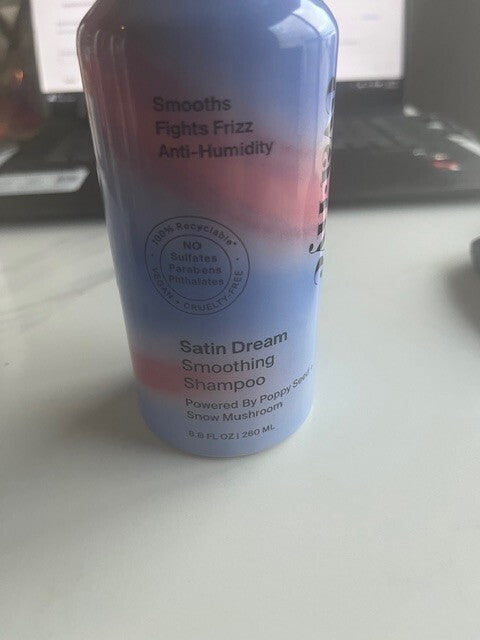 Eva NYC Satin Dream Smoothing Shampoo Fights Frizz- Anti-Humidity 8.8 oz SEALED