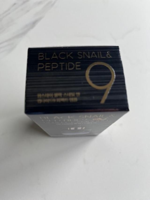 FarmStay KOREAN Black Snail & Peptide9 PERFECT AMPOULE Deep Replenishing Mucin