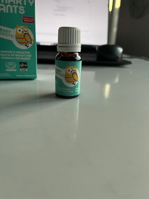Smarty Pants Baby Probiotic Drops Fussiness Crying 0-24 Months 8 ml 02/26 NIB