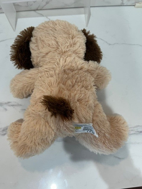 KellyToy Puppy Dog Brown Tan Stuffed Animal Plush 10" 2020, Pre-Owned, Excellent