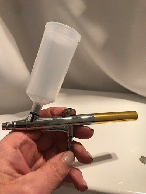 AIRBRUSH Beauty Tan Sunless Spray Tanning & makeup Stylus use w/Luminess System