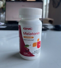 GNC Melatonin 1mg 120ct Cherry Lozenges Chewable Sleep Aid Support- SEALED NEW