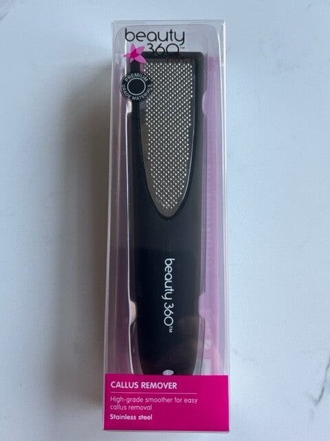 New Beauty 360 Salon CALLUS REMOVER Stainless Steel Pedicure Foot Tool Exfoliate