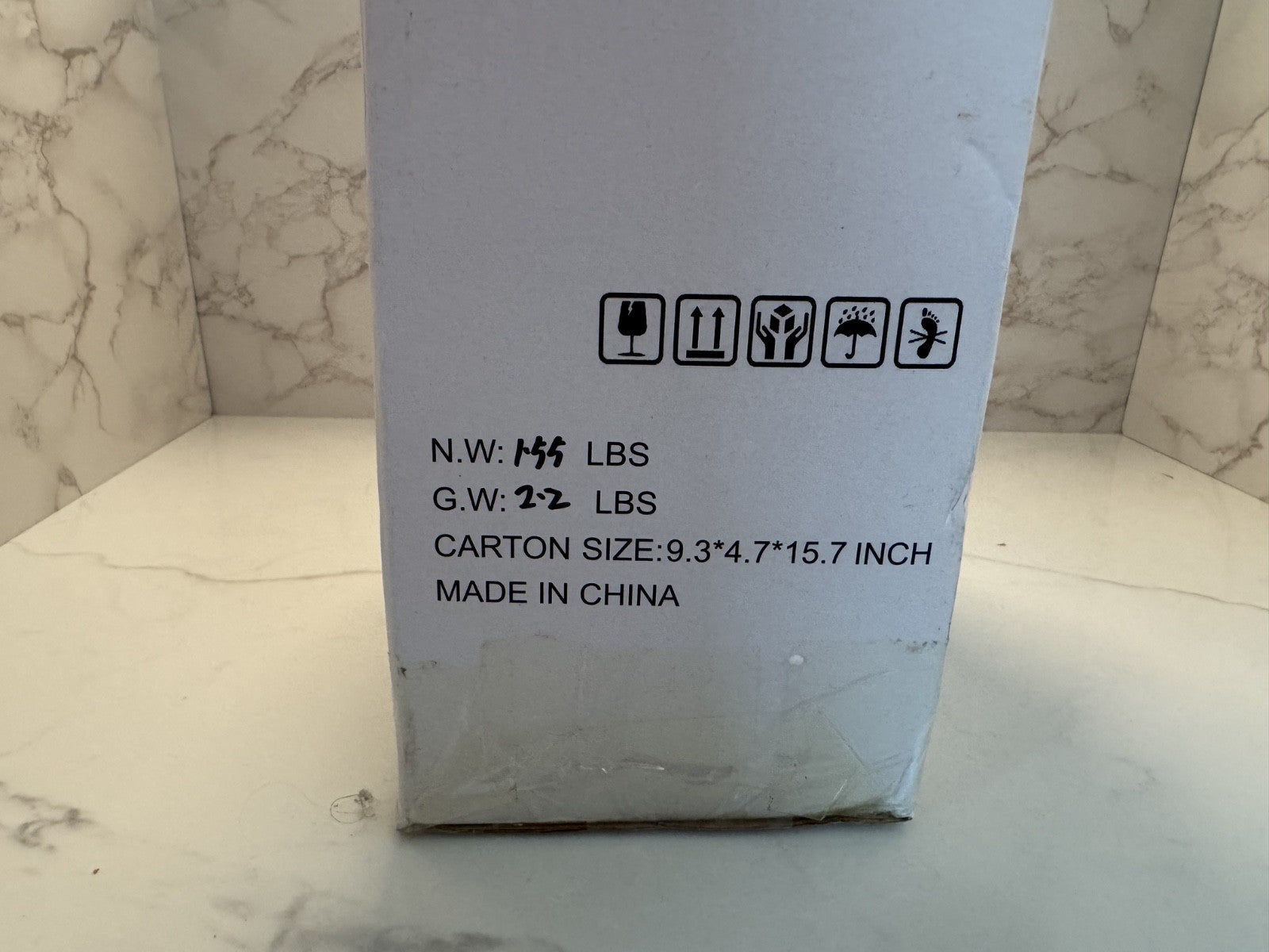 LED Touch Sensor Desk Lamp Wireless Reading Rechargeable, NEW NIB Black