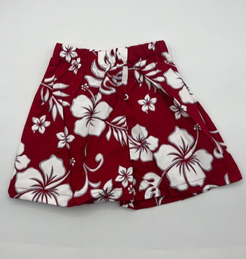 Aloha Republic Toddler Boy Tropical 2 pc. Shirt Short Set Red Floral Size 1T NWT