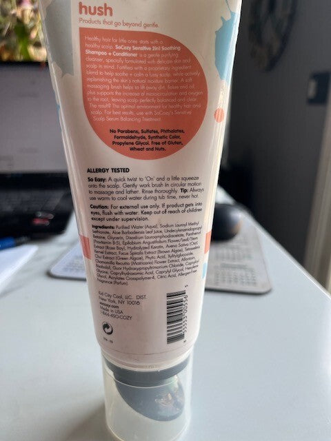 2X So Cozy Sensitive 2 In 1 Soothing Shampoo + Conditioner 6.7oz  Babies & Kids