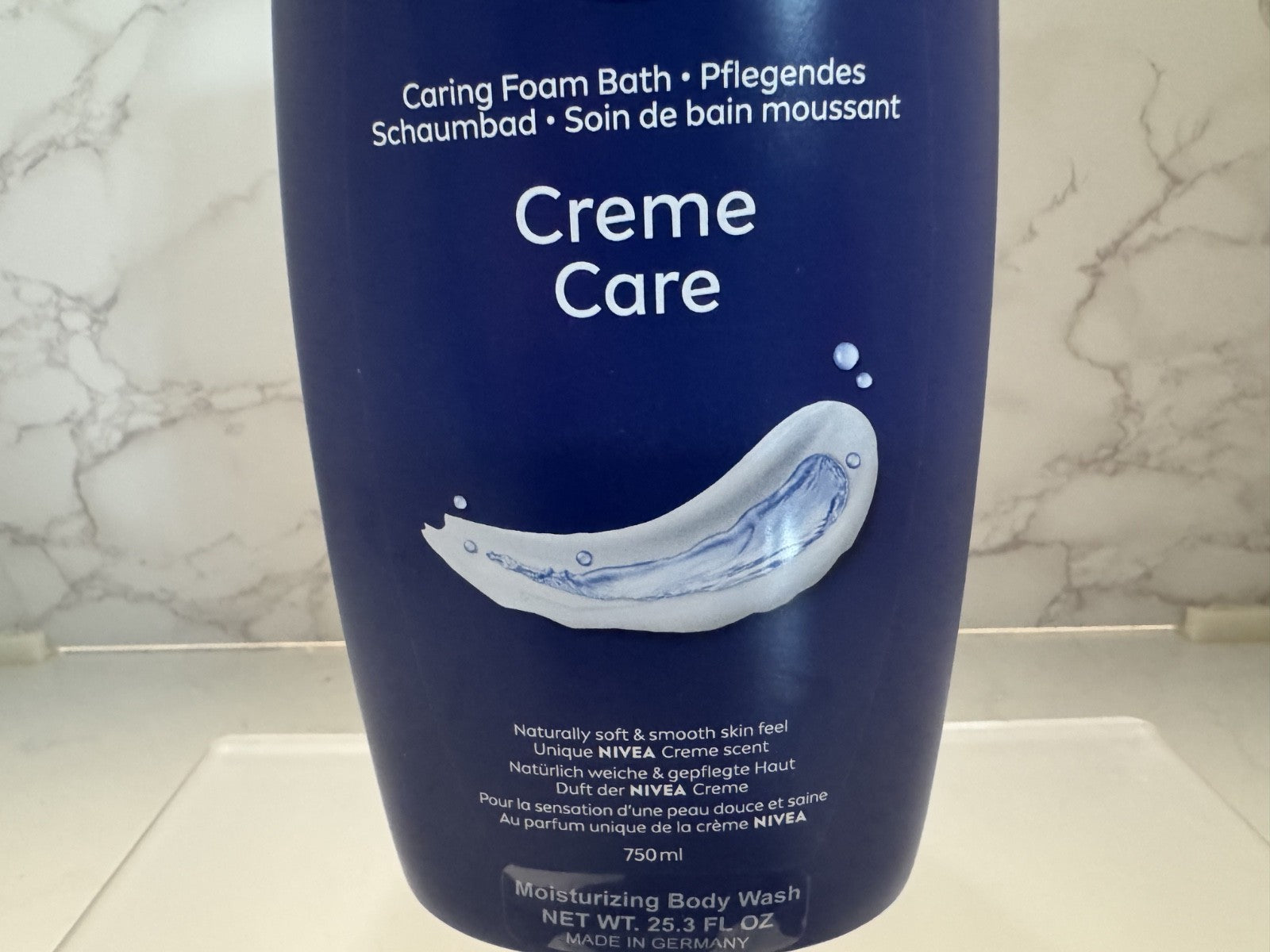 Nivea Creme Care With Elements & Unique Scent Body Wash, 750ml, New Sealed