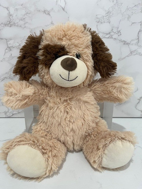 KellyToy Puppy Dog Brown Tan Stuffed Animal Plush 10" 2020, Pre-Owned, Excellent