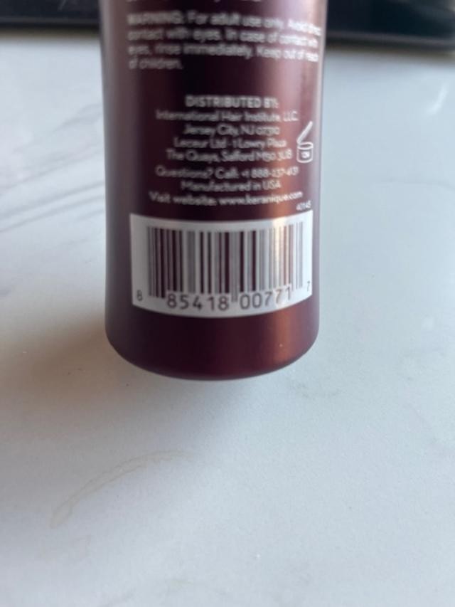Keranique Revitalizing Keratin Conditioner COLOR BOOST 8oz Women's Hair Growth