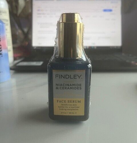 Findley Niacinamide & Ceramides Barrier Protection Face Serum Minimize Lines NEW