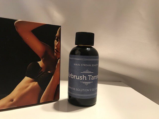  Airbrush Beauty MEDIUM Tanning Solution use w/ Luminess Stylus, 2oz. 8%  DHA