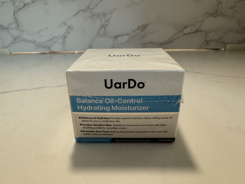 UarDo Balance Oil-Control Hydrating Face Moisturizer, New Seale, NIB Exp. 09/26