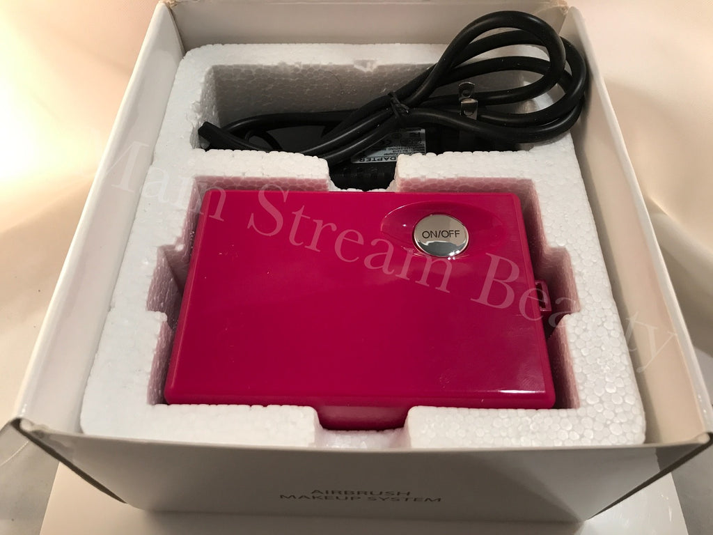 Airbrush Beauty Pink Pro 3 speed Airbrush System w/5 Sample of Luminess makeup 