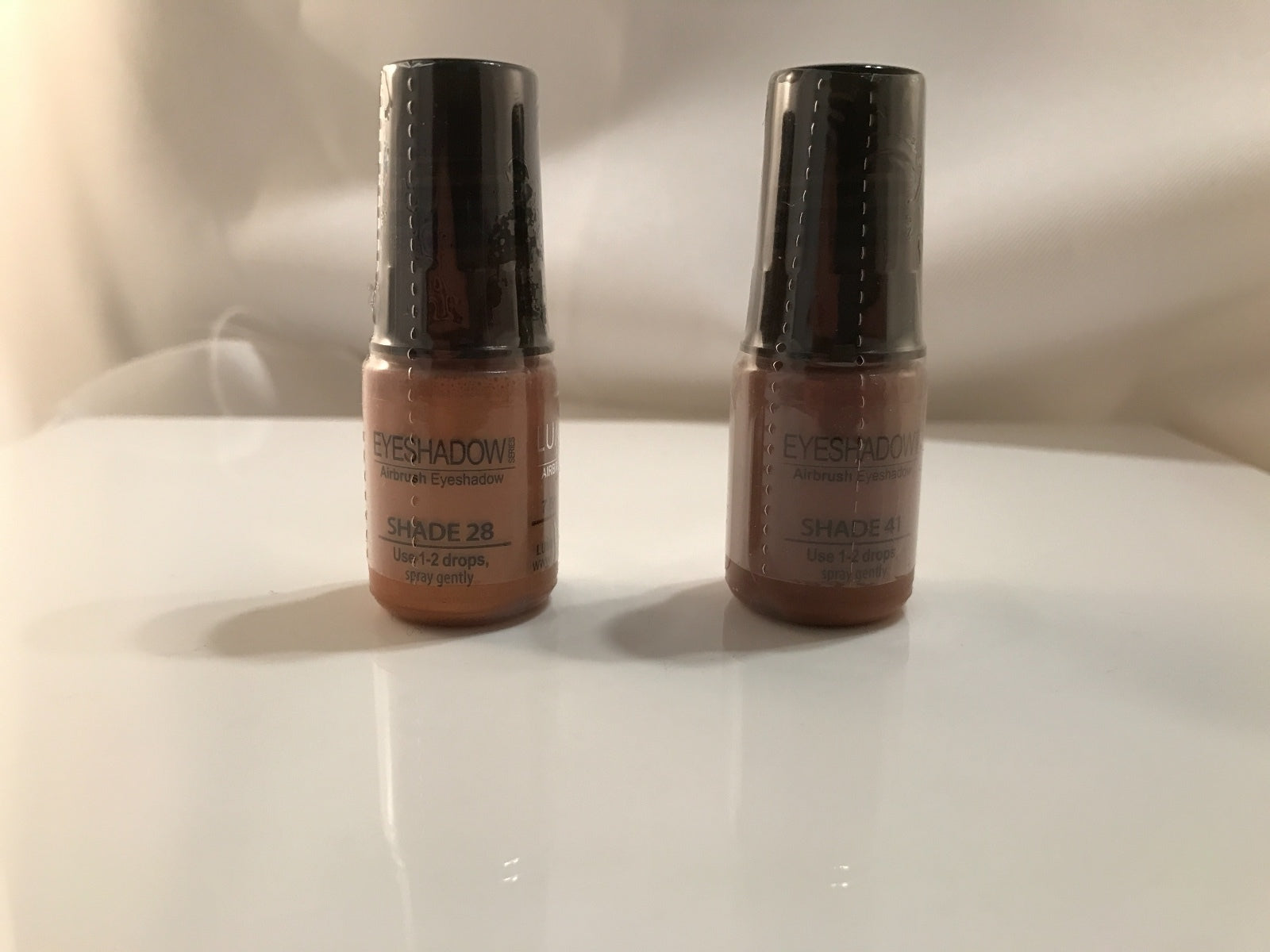  Luminess Air/Stream Airbrush Makeup Duo Eyeshadow ES28 & ES41 "Ore" Combo