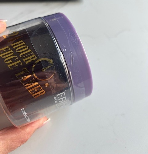 EBIN 24 Hour Edge Tamer - Extreme Firm Hold Gel , Argan Oil, Large 6.09oz SEALED