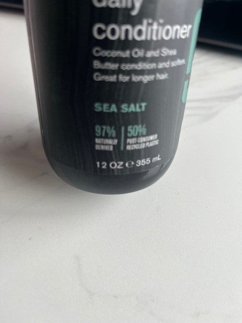 Every Man Jack Sea Salt Deeply Moisturizing Daily Conditioner Coconut Oil Shea