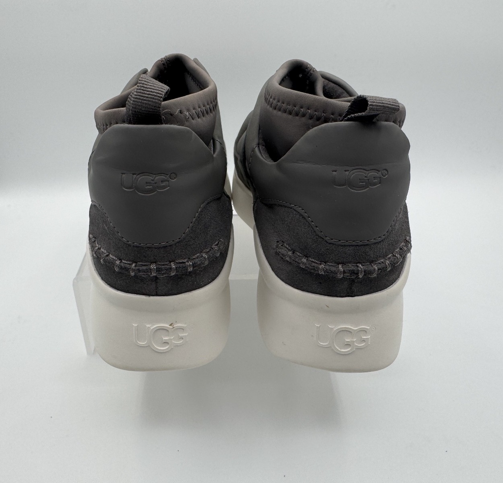 UGG Women's Neutra Slip on Sneaker Size 6.5 Charcoal Gray, Pre-owned, Excellent
