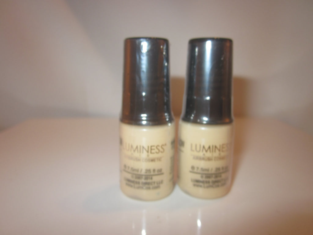 TWO Luminess Air Airbrush Makeup G1 Glow Brightening for Dull Skin.25oz FreeShip
