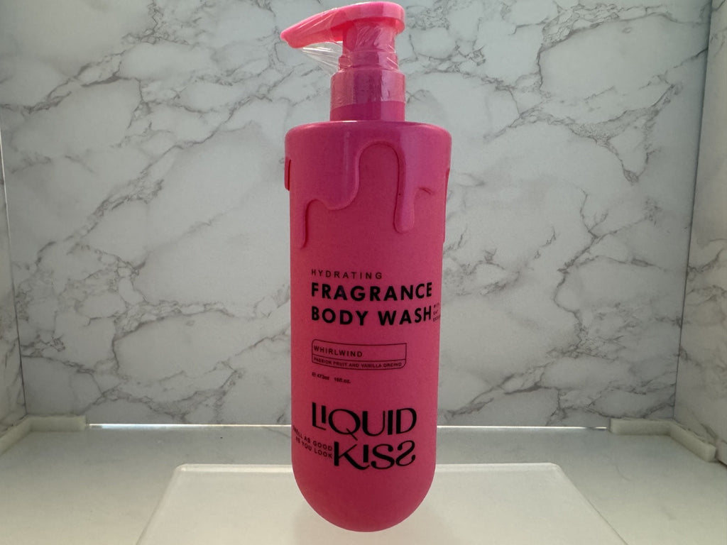 Liquid Kiss - Hydrating Body Wash - Whirlwind - 16oz, New Sealed