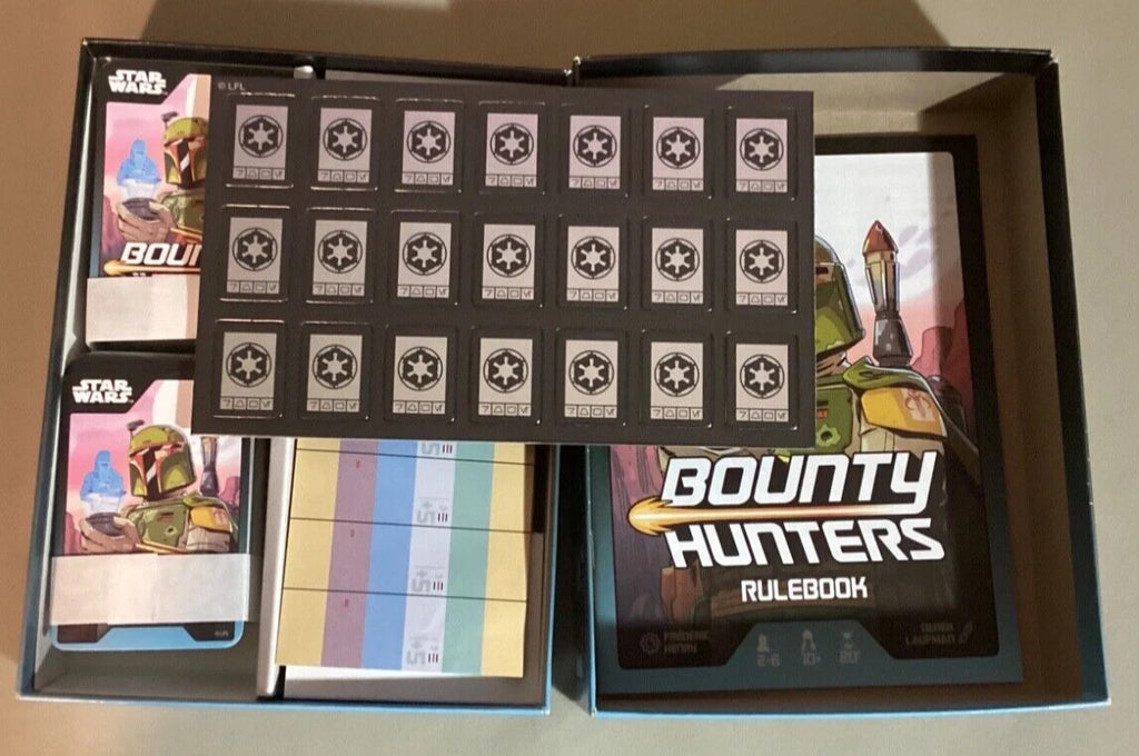 Star Wars: Bounty Hunters Board Game 2-6 Players, Ages 10+ by Zygomatic NEW