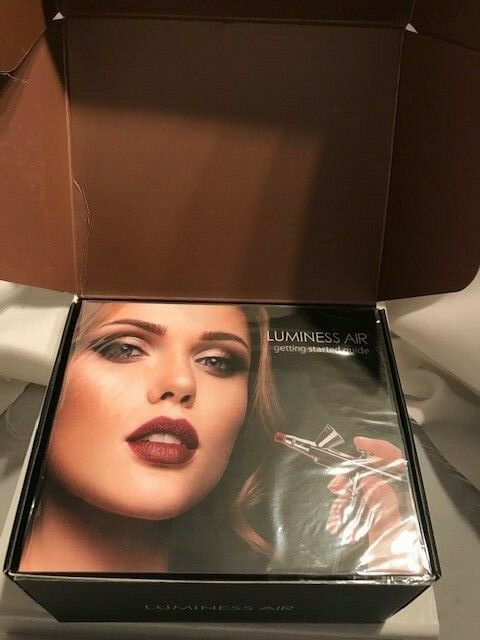 Luminess Air Airbrush Basic Speed Black System & No drip Stylus w/3pc Med Kit  