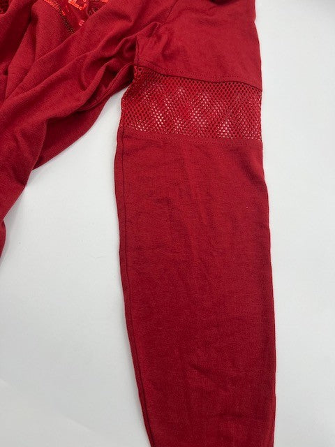 Guess Women's Vinous Pullover Long Sleeve Size Large, Color  Vinous, NWT