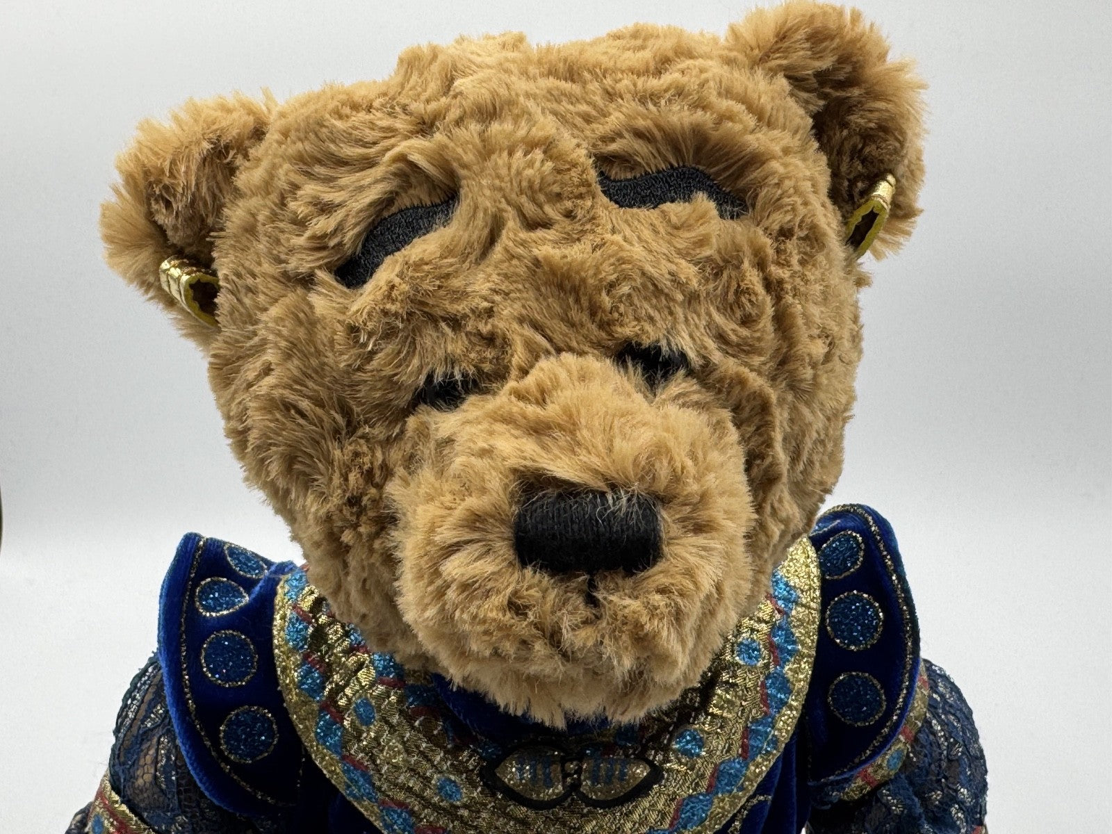 Disney ALADDIN The Broadway Musical Genie Soft Plush 16” Bear, Brown, NWT