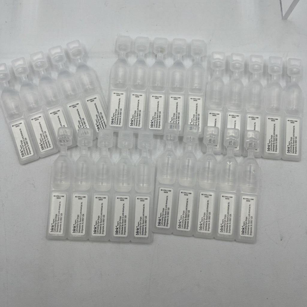 Bausch + Lomb Blink Tears Dry Eye Lubricating Eye Drop Mild-Moderate 25 Vial NIB