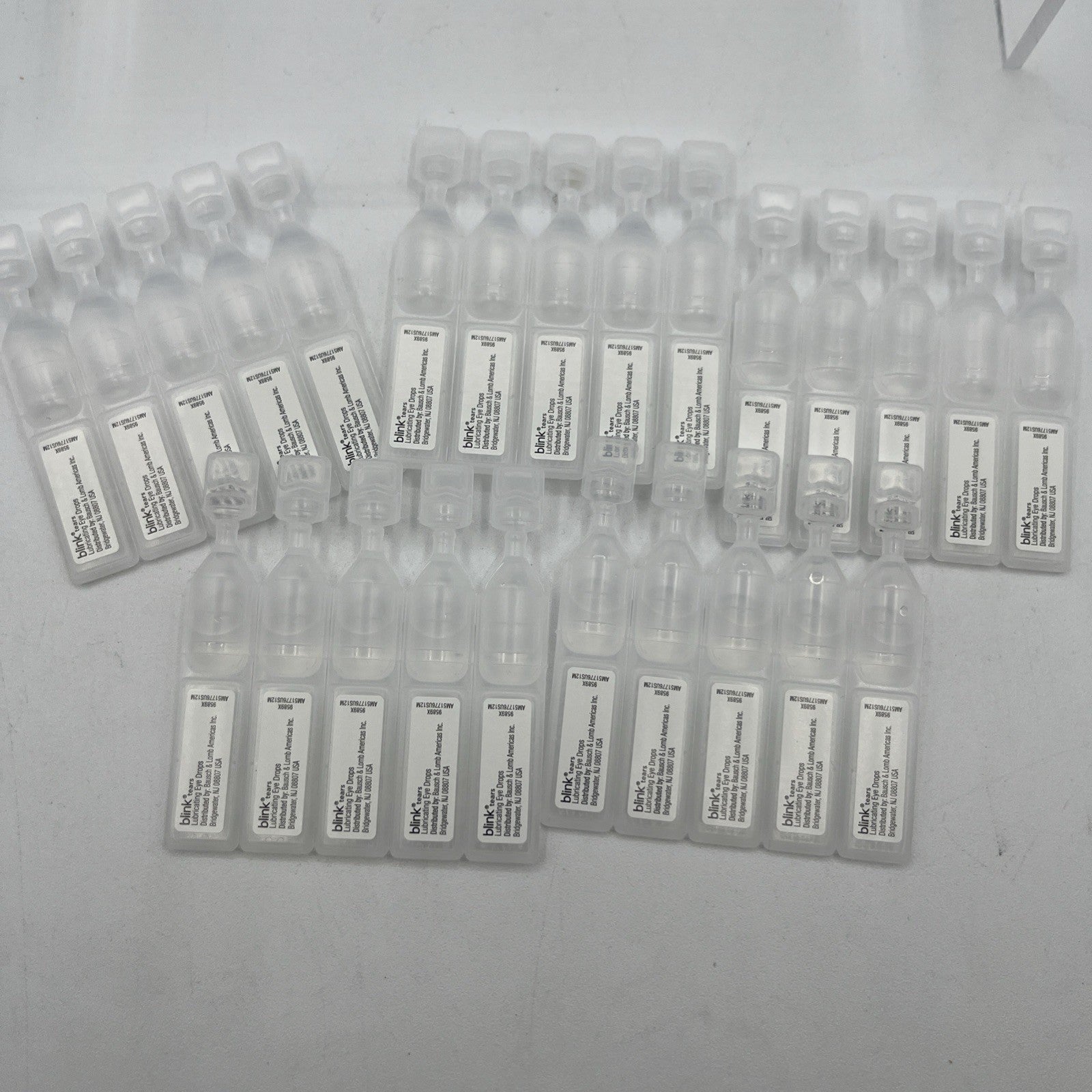 Bausch + Lomb Blink Tears Dry Eye Lubricating Eye Drop Mild-Moderate 25 Vial NIB