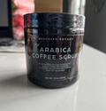 BROOKLYN BOTANY ARABICA COFFEE BODY SCRUB & FACE SCRUB - 10 oz SEALED