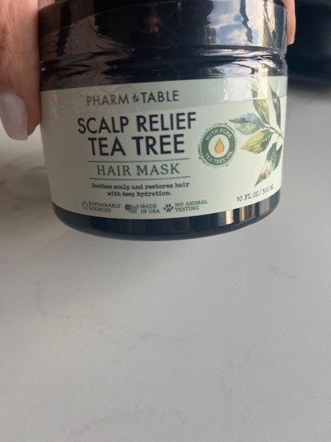 Pharm to Table Scalp Relief Tea Tree Hair Mask SOOTHES SCALP,Restore 10oz SEALED