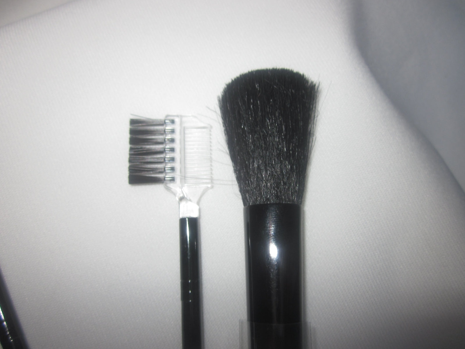 New 6-Piece Makeup/Cosmetics Black Brush Starter Set Travel Brush Pouch,FreeShip