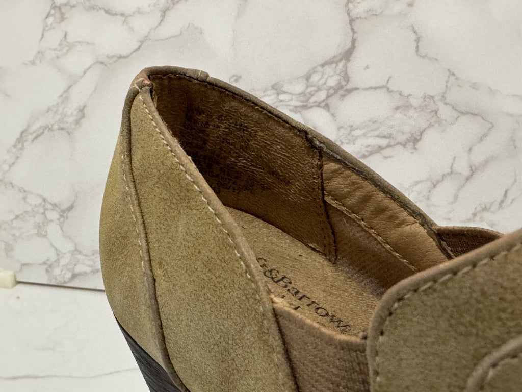Croft Barrow Ortholite Women's Morgan Slip-on Heel Mules Size 6.5 Tan, Pre-owned
