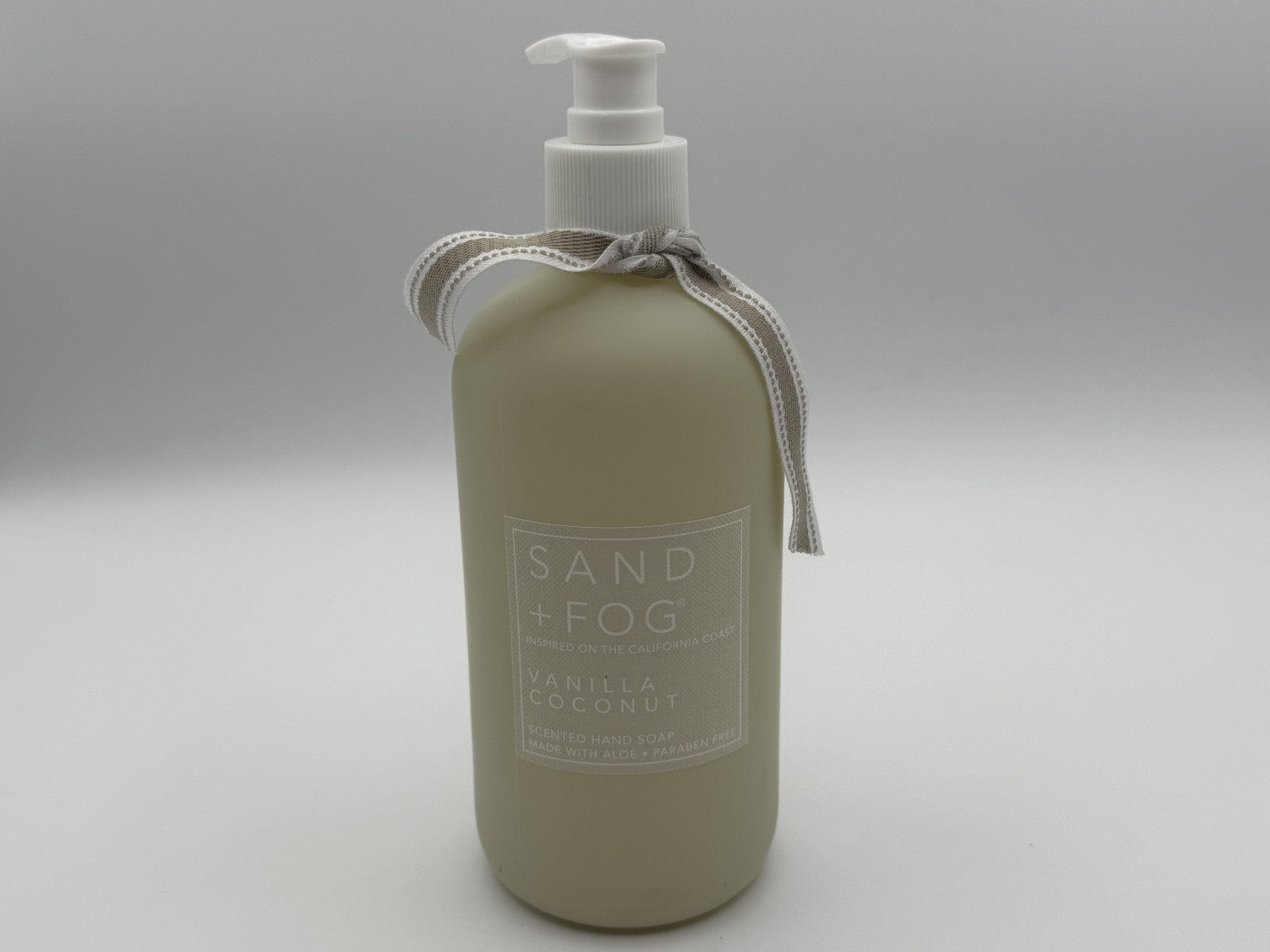 Sand & Fog Scented Vanilla Coconut Liquid Hand Soap, New Exp. 2028