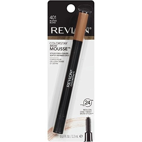 NEW Revlon Colorstay Eyebrow Brow Mousse Color 401 Blonde 24 Hour Wear BNIB