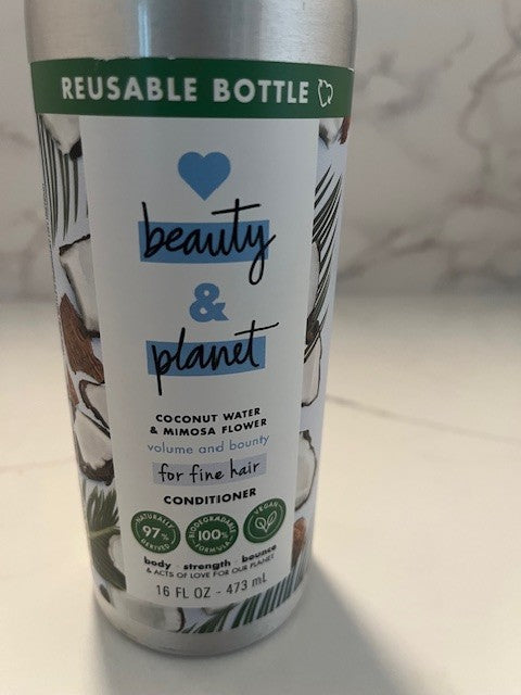 Love Beauty And Planet Conditioner, Coconut Water & Mimosa Flower, 16 Oz. NEW