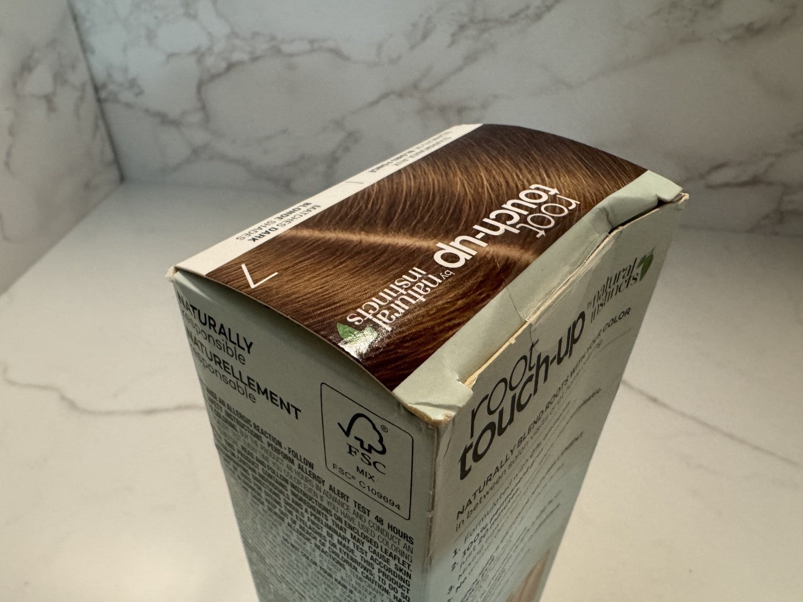 Clairol Nice n Easy root touch up, 7 Dark Blonde shades by Natural Instincts NIB