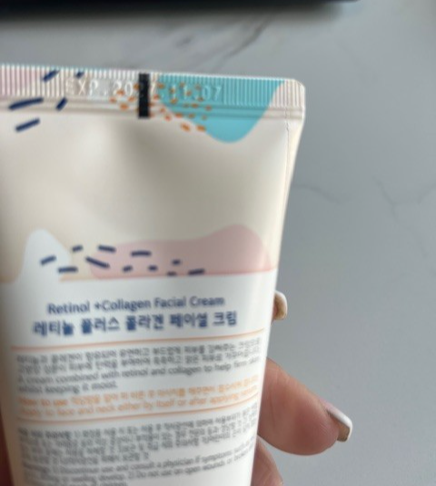 GLAMFOX Double Effect Facial Cream with Retinol + Collagen - Korea 07/27 NIB