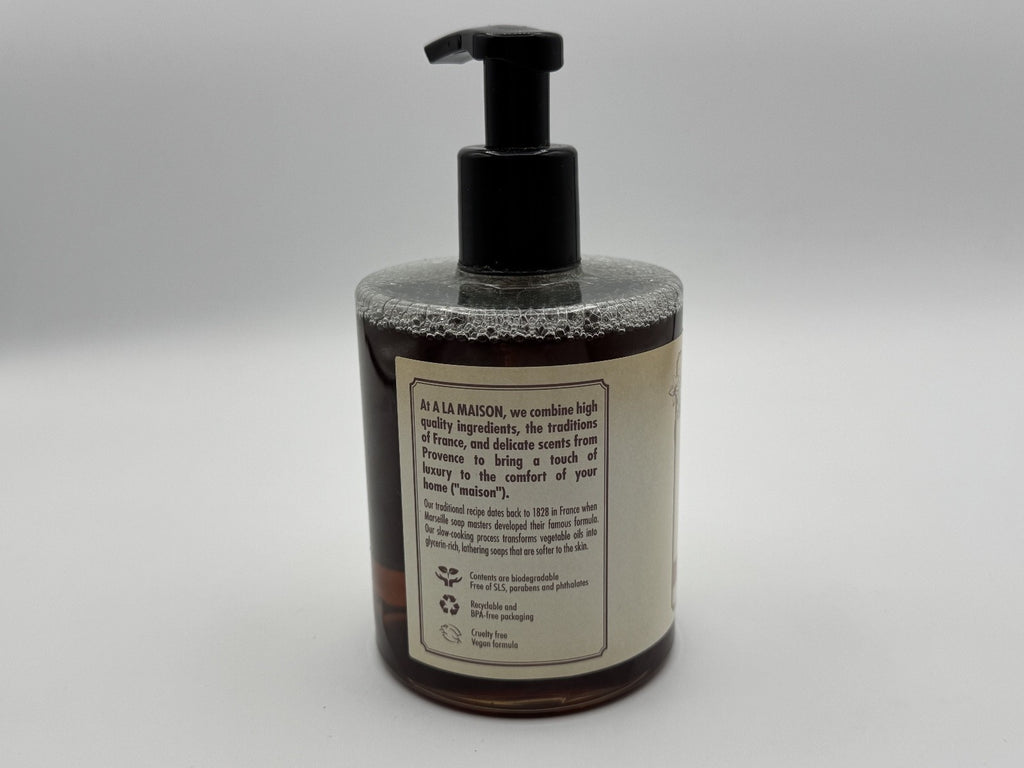 A La Maison Orchid Foaming Hand Soap Vanilla Orchid 16.9oz New Olive + Argan Oil