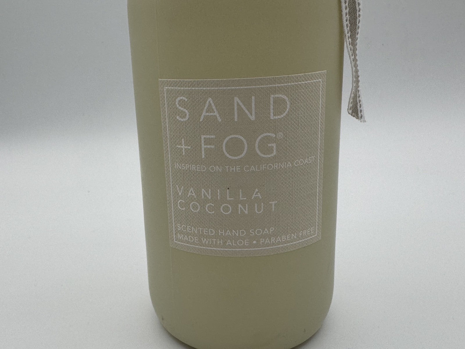 Sand & Fog Scented Vanilla Coconut Liquid Hand Soap, New Exp. 2028