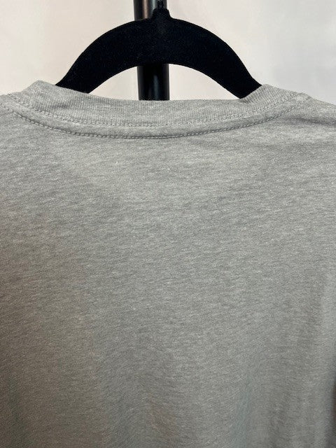 Youth Boys Tommy Hilfiger Cotton T-Shirt Size Medium 12/14 Gray Pre-owned