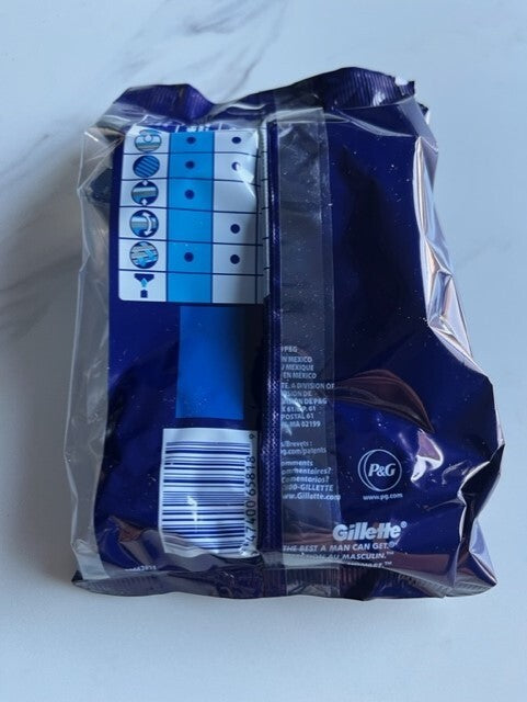 3 pk- Gillette Sensor 3 Simple Disposable Razor Blades Shavers, 24 total blades