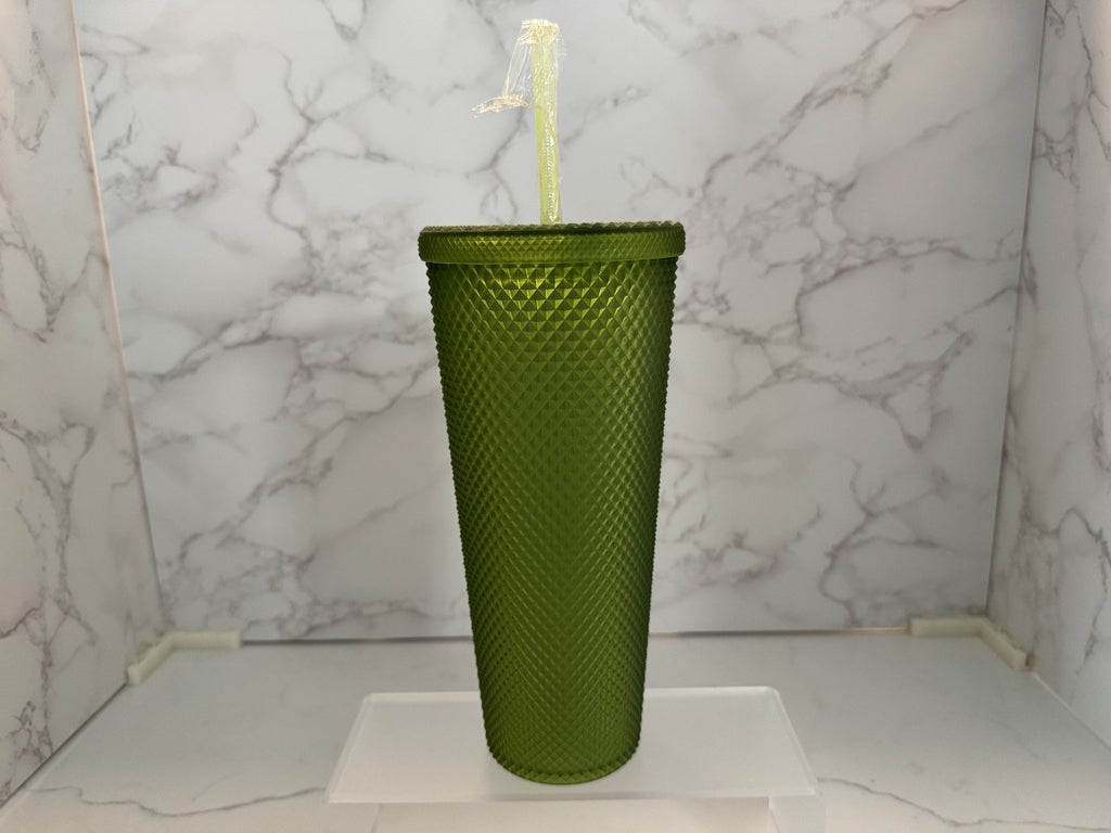 Opalhouse Tumbler w/ Sealed Straw Olive Green 26oz Cup, Cold Drinks,Brand New
