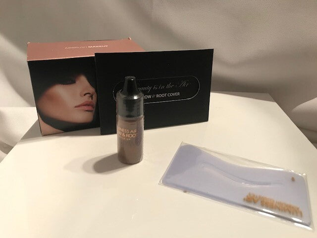 Luminess Air Airbrush ICON Makeup System No drip Stylus 3pc Med Kit & Brow Kit 